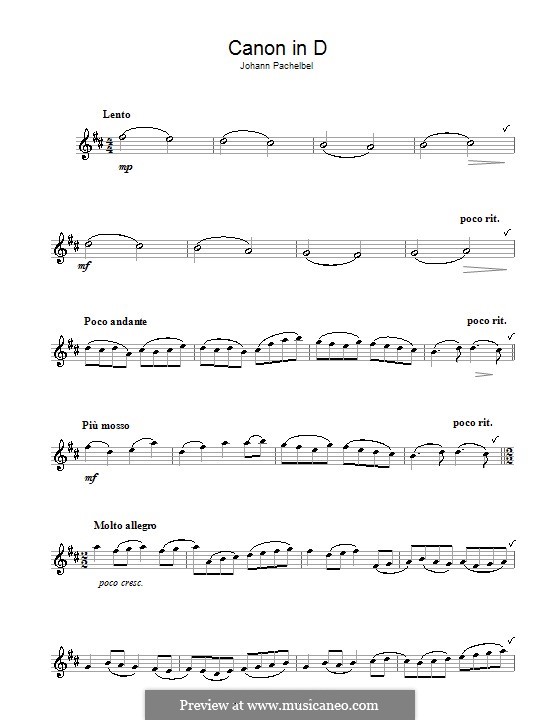 Canon In D Major Midi Download