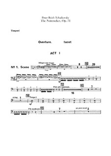 Щелкунчик (Партия литавр), Op.71 TH 14