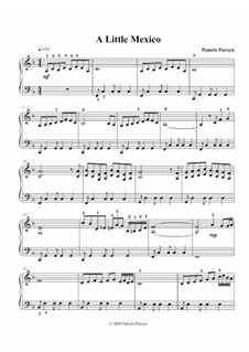 A Little Mexico: For piano by Памела Персин