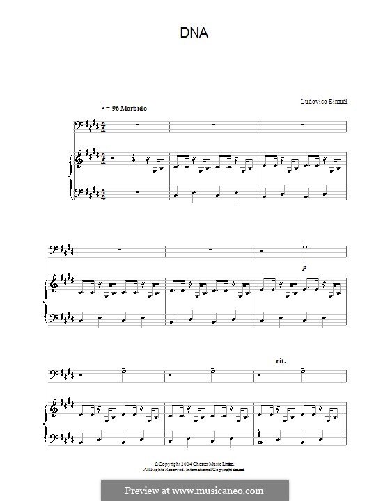 DNA: For cello and piano by Ludovico Einaudi