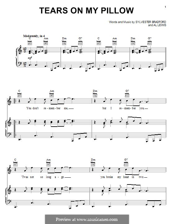 Tears On My Pillow Little Anthony And The Imperials By A Lewis