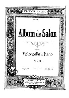 Rêverie for Cello (or Violin) and Piano, Op.27: Rêverie for Cello (or Violin) and Piano by William ten Have