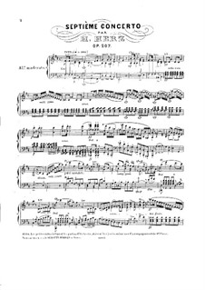 Piano Concerto No.7 in B Minor, Op.207: Piano Concerto No.7 in B Minor by Henri Herz