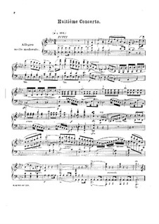 Piano Concerto No.8 in A Flat Major, Op.218: Version for piano solo by Henri Herz