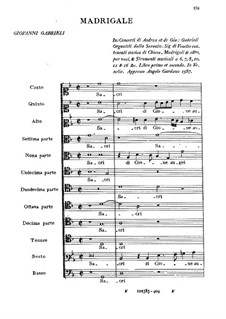 Sacre di Gioue augei, Op.119: Sacre di Gioue augei by Giovanni Gabrieli