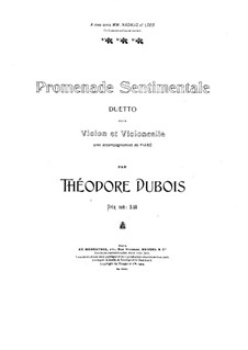 Promenade sentimentale: Promenade sentimentale by Théodore Dubois