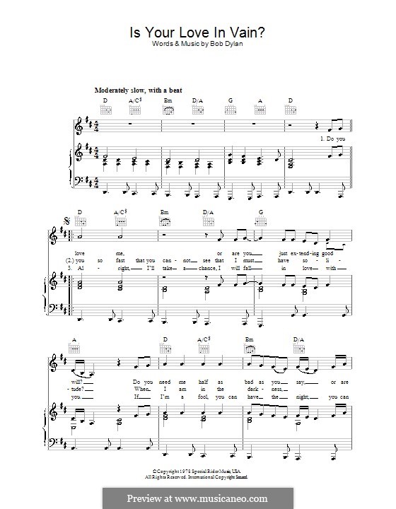 Your Love Sheet Music | Dino P. Ascari | Guitar Chords/Lyrics