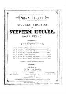 Tarantella No.1, Op.53: Tarantella No.1 by Stephen Heller