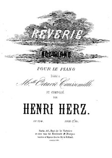 Rêverie-nocturne, Op.194: Rêverie-nocturne by Henri Herz