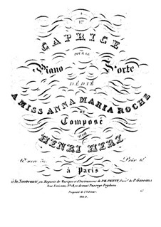 Caprice No.1, Op.32: For piano by Henri Herz