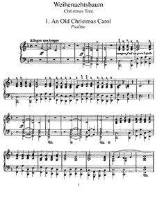 Christmas Tree, S.186: Piano score by Franz Liszt