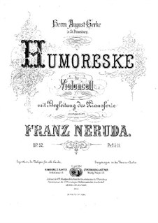 Humoresque, Op.52: Humoresque by Franz Neruda