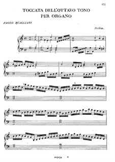 Toccata dell'Ottavo Tono: Toccata dell'Ottavo Tono by Paolo Quagliati