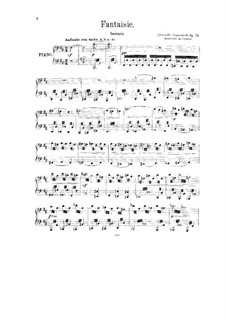Fantasia 'From Dark into Light', Op.53: Fantasia 'From Dark into Light' by Alexander Glazunov