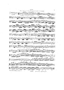 Grand Serenade No.1, Op.63: Viola, cello, guitar and winds parts by Johann Nepomuk Hummel