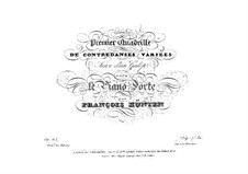 Premier quadrille de contredanses variées, Op.63: Premier quadrille de contredanses variées by Franz Hunten