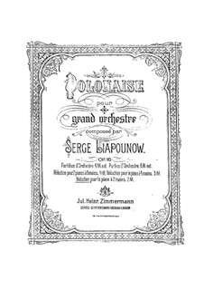 Polonaise, Op.16: Polonaise by Sergei Lyapunov