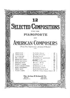 Two Pieces, Op.49: Complete set by Edward MacDowell