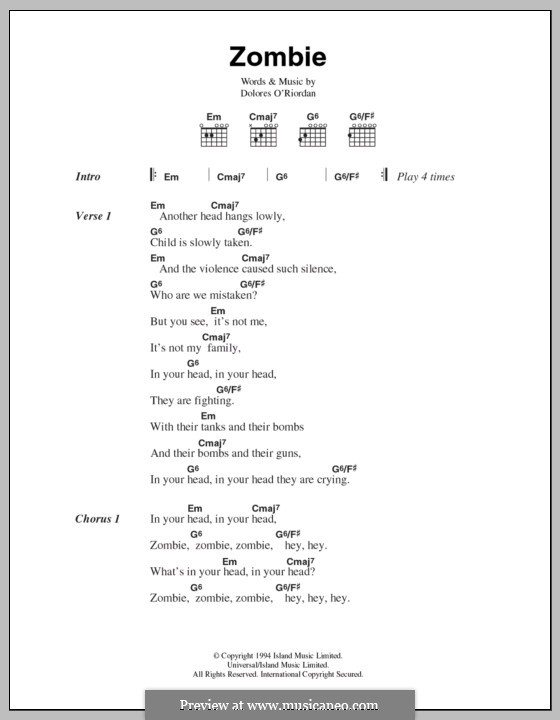 The Cranberries - Zombie  The cranberries lyrics, The cranberries zombie,  Zombie music