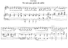 Trois poèmes d'amour: Complete set by Erik Satie