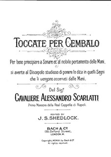 Toccata No.1 in G Major: Toccata No.1 in G Major by Domenico Scarlatti