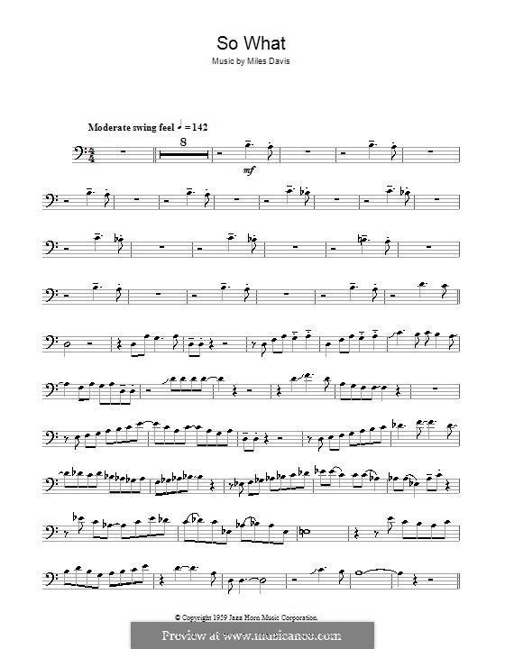 So what перевод. So what Miles Davis Ноты. Miles Davis so what Notes. Ноты для тромбона Соло. So what Ноты.