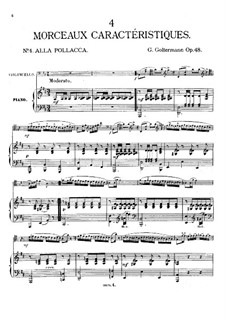 Alla Pollacca, Op.48 No.4: Alla Pollacca by Georg Goltermann