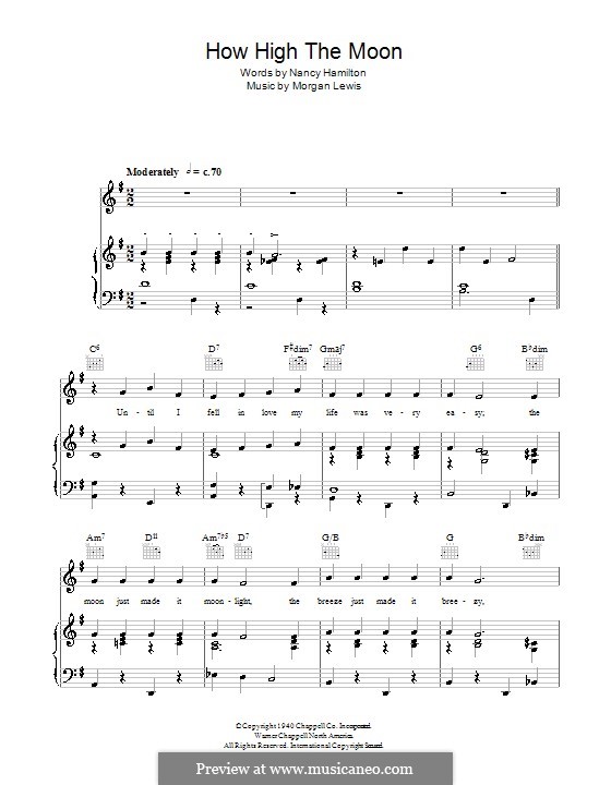 How High the Moon by kyliselle How High the Moon by kyliselle
