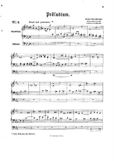 Prelude for Organ in C Minor: Prelude for Organ in C Minor by Josef Gabriel Rheinberger