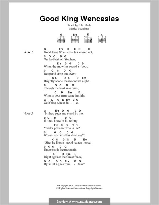 Vocal version: Lyrics and chords by folklore