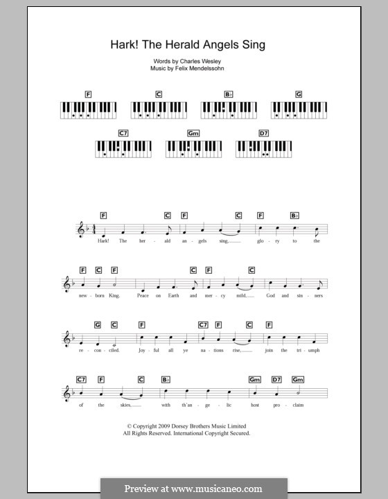 Piano version: For keyboard by Felix Mendelssohn-Bartholdy