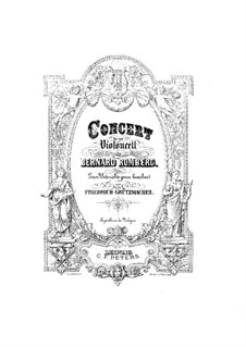 Cello Concerto No.9 in B Minor, Op.56: Version for cello and piano by Bernhard Romberg