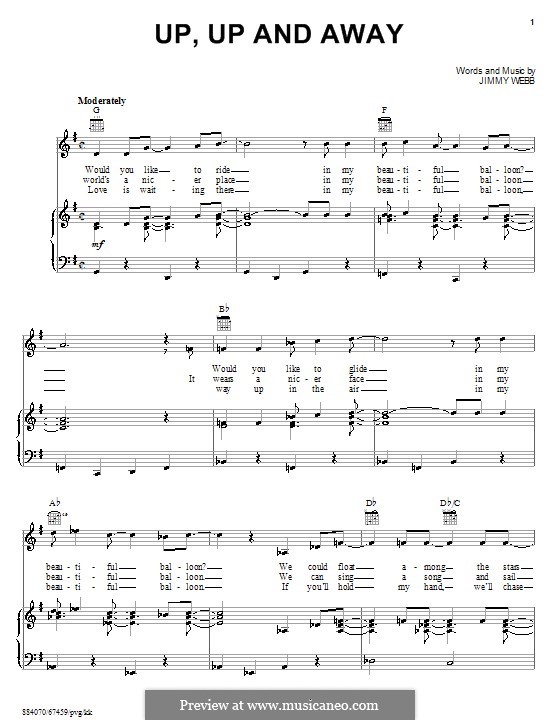 All I Know (Five for Fighting) by J. Webb - sheet music on MusicaNeo