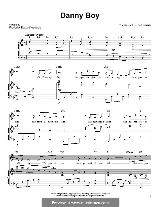 Vocal version: For voice and piano (or guitar) by folklore