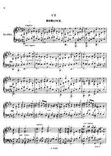 Three Romances without Words, Op.41: Three Romances without Words by Sigismond Thalberg