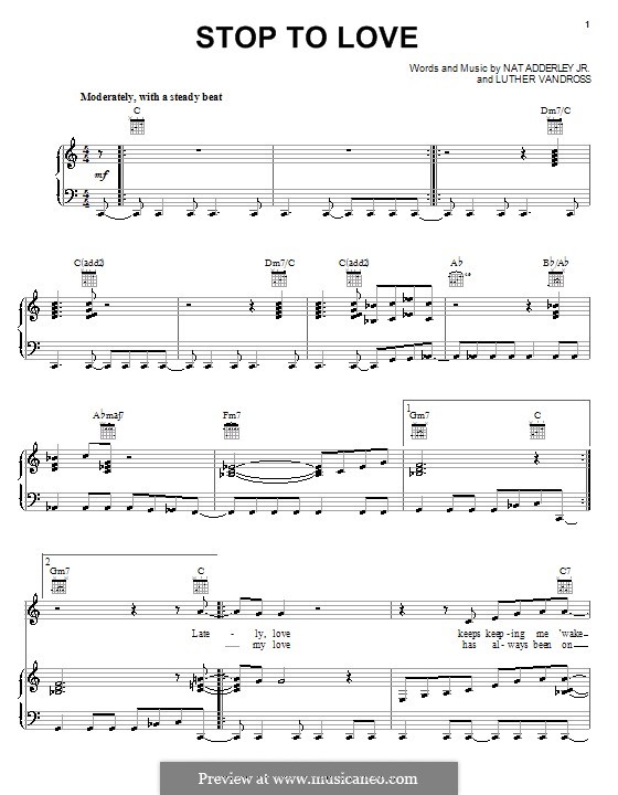 Stop to Love (Luther Vandross): Stop to Love (Luther Vandross) by Nat Adderley Jr.