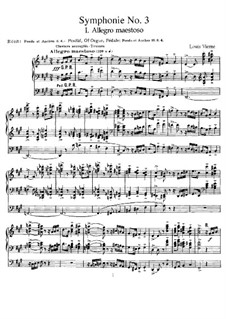 Symphony No.3, Op.28: Symphony No.3 by Louis Vierne