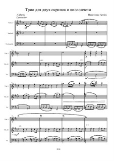 Mysterious Forest, Op.1: Full score by Artem Nikitenko