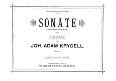 Sonata 'Appassionata', Op.57: Sonata 'Appassionata' by Johan Adam Krygell