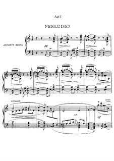 Le Villi (The Willis or The Fairies): Piano-vocal score by Giacomo Puccini