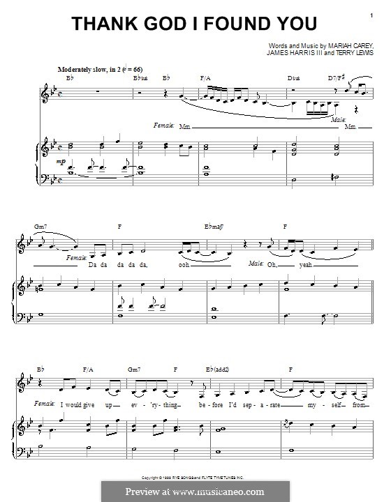 Thank God I Found You (Mariah Carey featuring Joe &