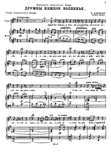Songs and Romances III: Complete set by Alexander Alyabyev
