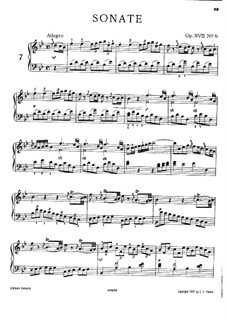 No.6 in B Flat Major, W A12: No.6 B Flat Major by Johann Christian Bach