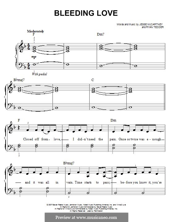 bleeding love guitar chords bleeding love guitar chords