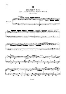 Concerto for Harpsichord and Strings No.2 in E Major, BWV 1053: Solo part by Johann Sebastian Bach