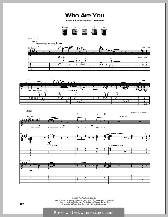 the who tablatures the who tablatures