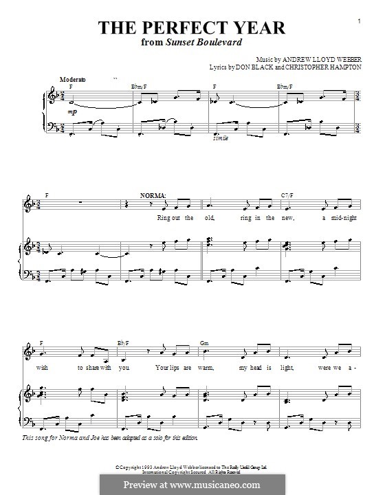 The Perfect Year Sunset Boulevard By A L Webber On MusicaNeo the-perfect-year-sunset-boulevard-by-a-l-webber-on-musicaneo
