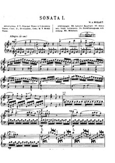 Sonata for Piano No.16 in C Major, K.545: With fingering by Wolfgang Amadeus Mozart