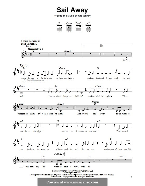 Sailing аккорды