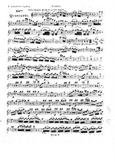 Woodwind Quintet in B Flat Major, Op.100 No.6: Parts by Anton Reicha